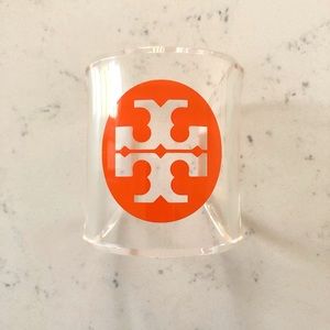 Lucite Tory Burch Cuff